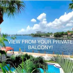 Waterfront Condo -steps to beach