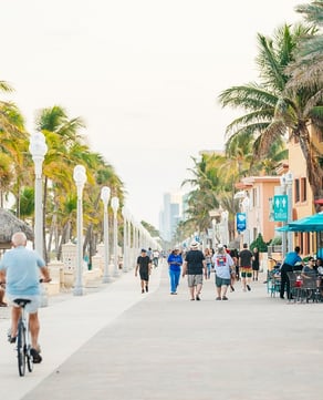 Hollywood Beach Boardwalk