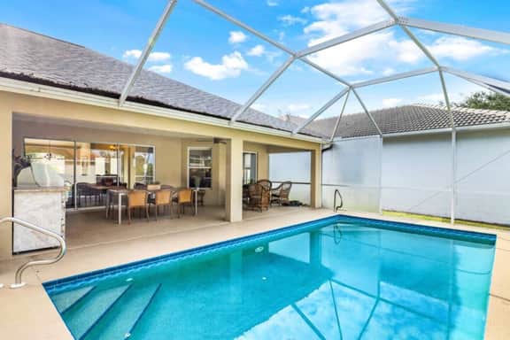 Spacious 4BR/3BA Naples Home with Private Pool & Lanai – 5–10 Min to Beaches
